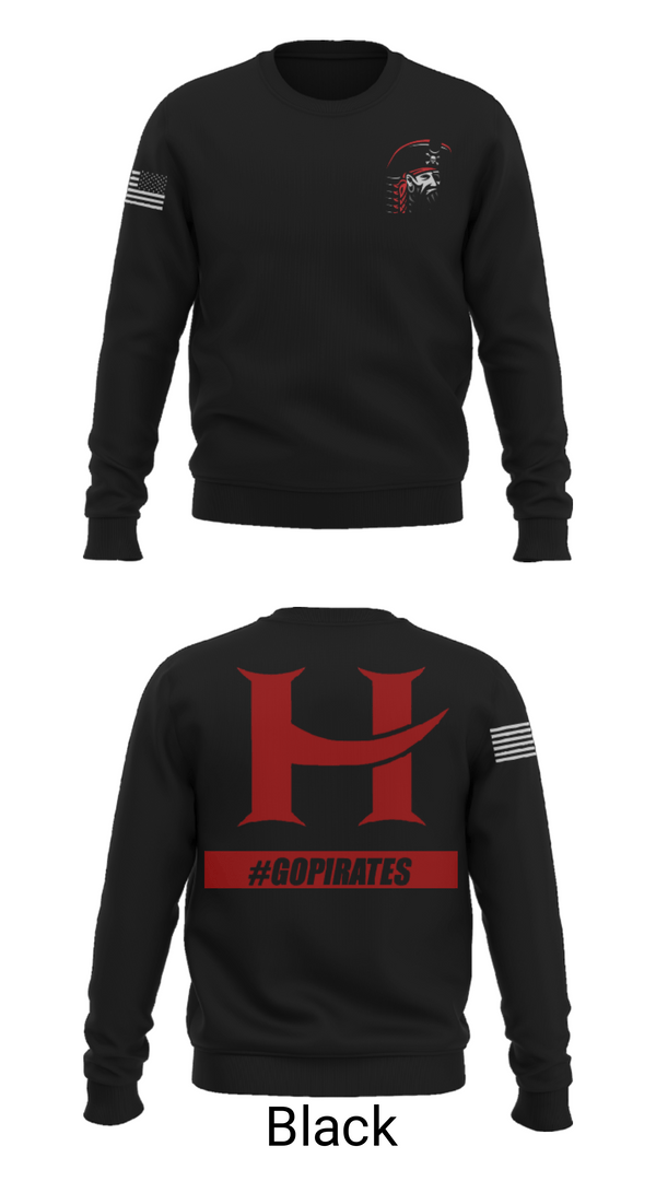 Crew Neck Sweatshirt, Hart High School Volleyball, Women's Volleyball, Teamtime, Team time, sublimation, custom sports apparel, team uniforms, spirit wear, spiritwear, sports uniforms, custom shirts, team store, custom team store, fundraiser sports, apparel fundraiser
