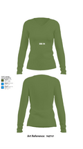 DDG 54 95385275 Women's Long Sleeve V-neck Shirt - 40