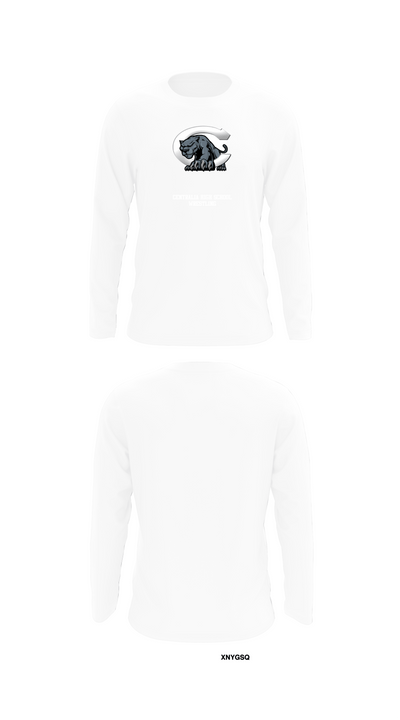 Centralia High School Wrestling 30669700 Long Sleeve Performance Shirt - 8