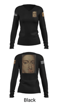 9BEB 29900629 Women's Long Sleeve V-neck Shirt - 19