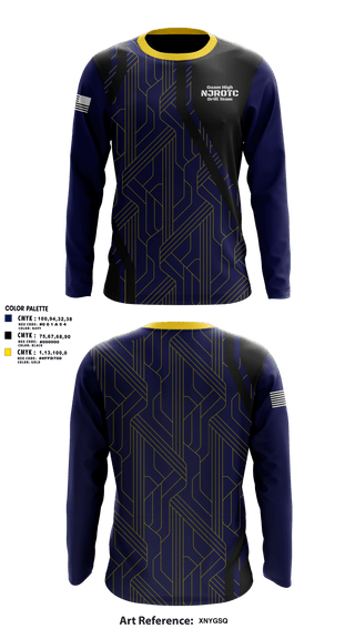 Long Sleeve Performance Shirt, Guam High NJROTC Drill Team, , Teamtime, Team time, sublimation, custom sports apparel, team uniforms, spirit wear, spiritwear, sports uniforms, custom shirts, team store, custom team store, fundraiser sports, apparel fundraiser