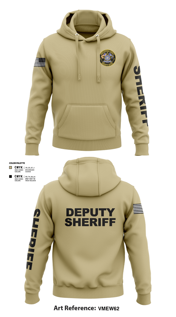 Hoodie, Chesterfield County Sheriff Office, Police, Teamtime, Team time, sublimation, custom sports apparel, team uniforms, spirit wear, spiritwear, sports uniforms, custom shirts, team store, custom team store, fundraiser sports, apparel fundraiser