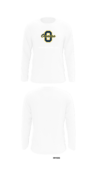 Long Sleeve Performance Shirt, Owosso High School Golf, Golf, Teamtime, Team time, sublimation, custom sports apparel, team uniforms, spirit wear, spiritwear, sports uniforms, custom shirts, team store, custom team store, fundraiser sports, apparel fundraiser