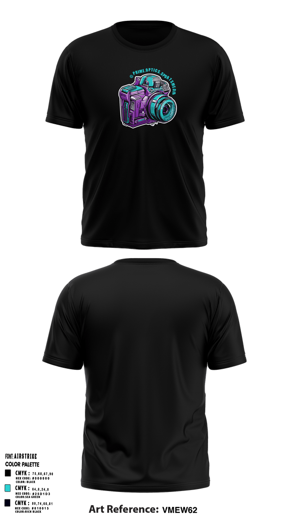 Old School Cotton Feel Shirt, Prime Optics Sports Media, , Teamtime, Team time, sublimation, custom sports apparel, team uniforms, spirit wear, spiritwear, sports uniforms, custom shirts, team store, custom team store, fundraiser sports, apparel fundraiser