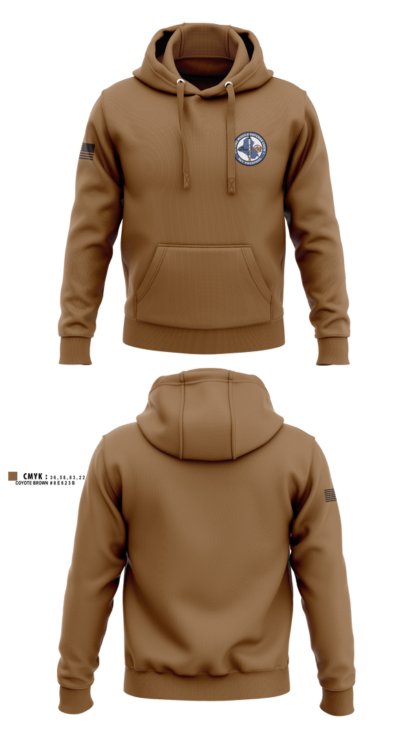 Hoodie, Bravo Battery, 4th Battalion, 3rd Air Defense Artillery Regiment, Army, Teamtime, Team time, sublimation, custom sports apparel, team uniforms, spirit wear, spiritwear, sports uniforms, custom shirts, team store, custom team store, fundraiser sports, apparel fundraiser