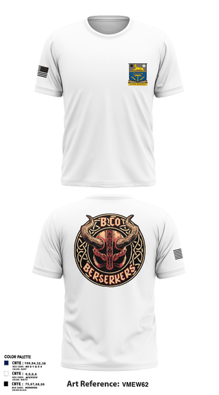 Old School Cotton Feel Shirt, ArmyBravo Company 715 MIArmy, Army, Teamtime, Team time, sublimation, custom sports apparel, team uniforms, spirit wear, spiritwear, sports uniforms, custom shirts, team store, custom team store, fundraiser sports, apparel fundraiser