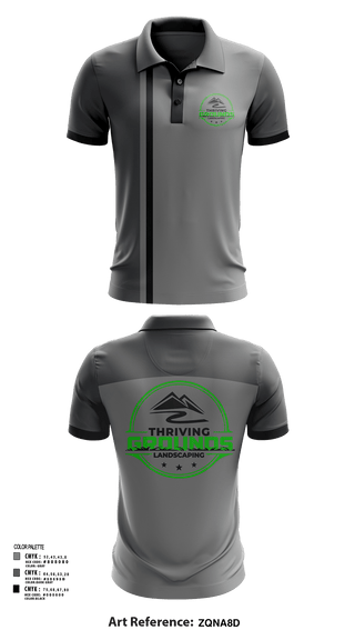 Short Sleeve Performance Polo, Thriving Grounds Landscaping, , Teamtime, Team time, sublimation, custom sports apparel, team uniforms, spirit wear, spiritwear, sports uniforms, custom shirts, team store, custom team store, fundraiser sports, apparel fundraiser