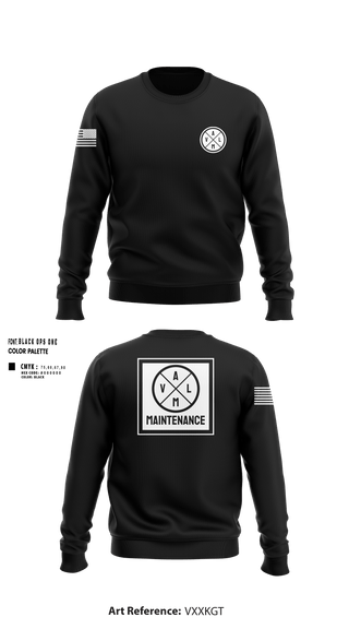 Crew Neck Sweatshirt, AVLM, , Teamtime, Team time, sublimation, custom sports apparel, team uniforms, spirit wear, spiritwear, sports uniforms, custom shirts, team store, custom team store, fundraiser sports, apparel fundraiser