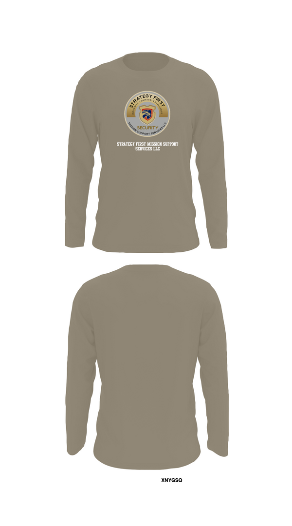 Long Sleeve Performance Shirt, Strategy First Mission Support Services LLC, , Teamtime, Team time, sublimation, custom sports apparel, team uniforms, spirit wear, spiritwear, sports uniforms, custom shirts, team store, custom team store, fundraiser sports, apparel fundraiser