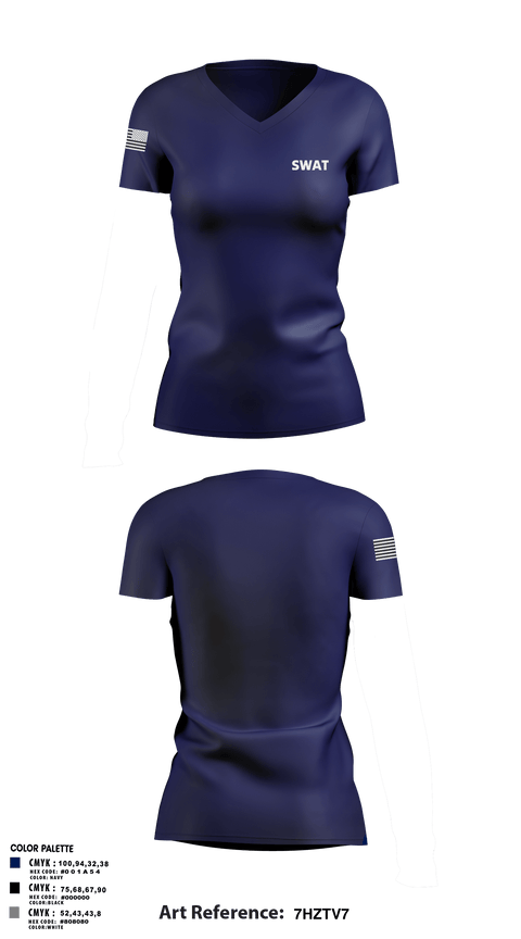 Womens Short Sleeve Vneck Shirt, swatswat, , Teamtime, Team time, sublimation, custom sports apparel, team uniforms, spirit wear, spiritwear, sports uniforms, custom shirts, team store, custom team store, fundraiser sports, apparel fundraiser