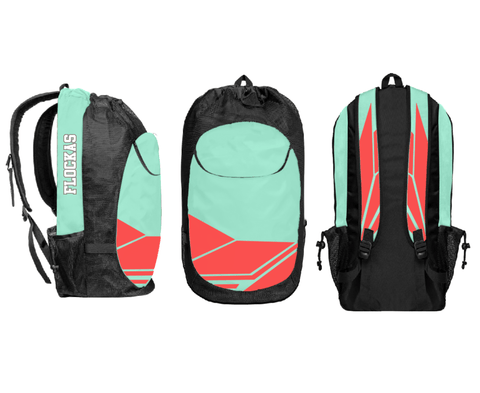 Gear Bag, Flockas, Men's Basketball, Teamtime, Team time, sublimation, custom sports apparel, team uniforms, spirit wear, spiritwear, sports uniforms, custom shirts, team store, custom team store, fundraiser sports, apparel fundraiser
