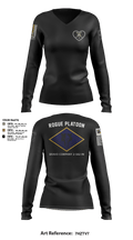 B. CO 2-502 75241297 Women's Long Sleeve V-neck Shirt - 3