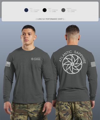 Long Sleeve Performance Shirt, LinVille, Navy, Teamtime, Team time, sublimation, custom sports apparel, team uniforms, spirit wear, spiritwear, sports uniforms, custom shirts, team store, custom team store, fundraiser sports, apparel fundraiser