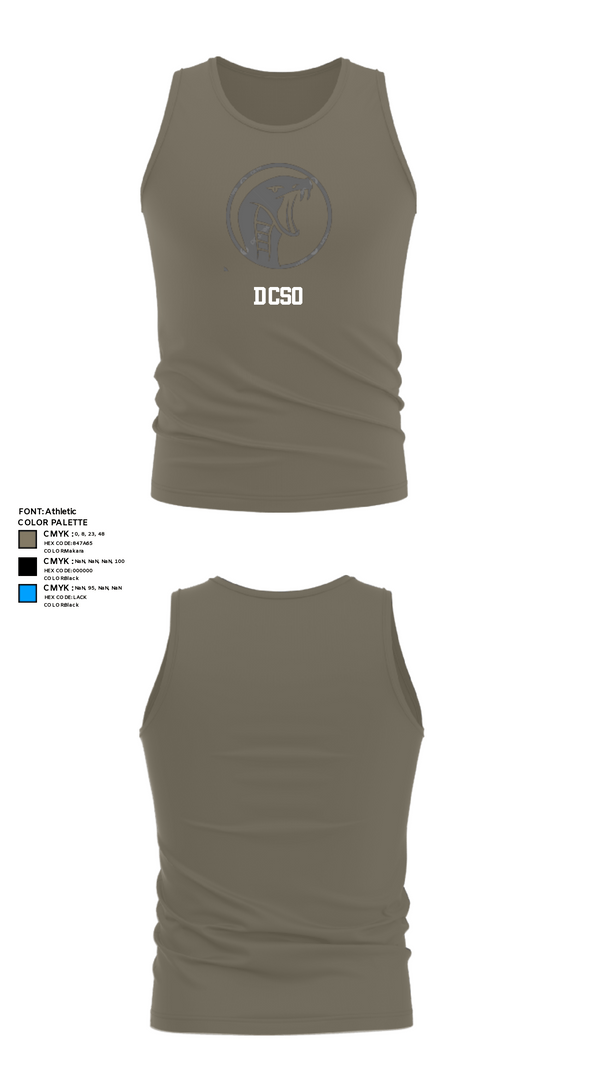Tank Top, DCSO, Police, Teamtime, Team time, sublimation, custom sports apparel, team uniforms, spirit wear, spiritwear, sports uniforms, custom shirts, team store, custom team store, fundraiser sports, apparel fundraiser