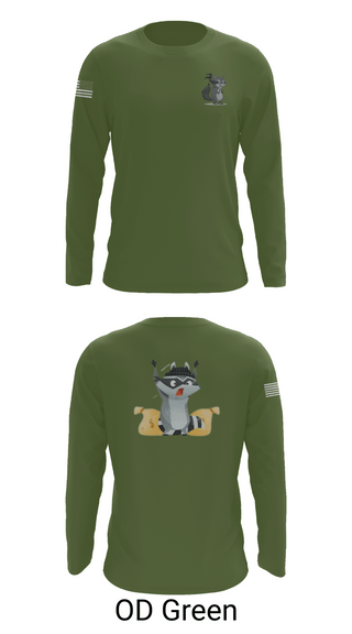 Long Sleeve Performance Shirt, 2-2 B Co., Army, Teamtime, Team time, sublimation, custom sports apparel, team uniforms, spirit wear, spiritwear, sports uniforms, custom shirts, team store, custom team store, fundraiser sports, apparel fundraiser