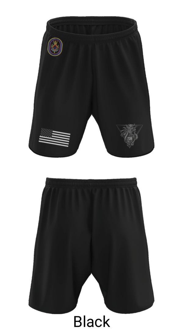 Athletic Shorts With Pockets, USS Nebraska, Navy, Teamtime, Team time, sublimation, custom sports apparel, team uniforms, spirit wear, spiritwear, sports uniforms, custom shirts, team store, custom team store, fundraiser sports, apparel fundraiser