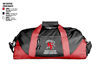Duffle Bag, Cuba Middle School Basketball, Women's Basketball, Teamtime, Team time, sublimation, custom sports apparel, team uniforms, spirit wear, spiritwear, sports uniforms, custom shirts, team store, custom team store, fundraiser sports, apparel fundraiser