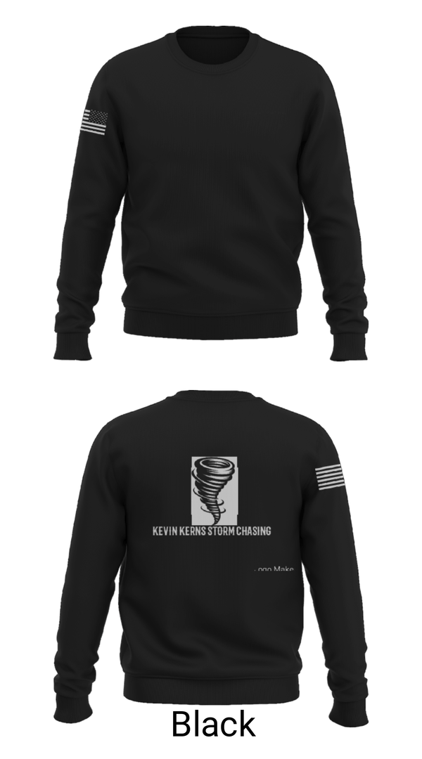 Crew Neck Sweatshirt, KEVIN KERNS STORM CHASING, , Teamtime, Team time, sublimation, custom sports apparel, team uniforms, spirit wear, spiritwear, sports uniforms, custom shirts, team store, custom team store, fundraiser sports, apparel fundraiser