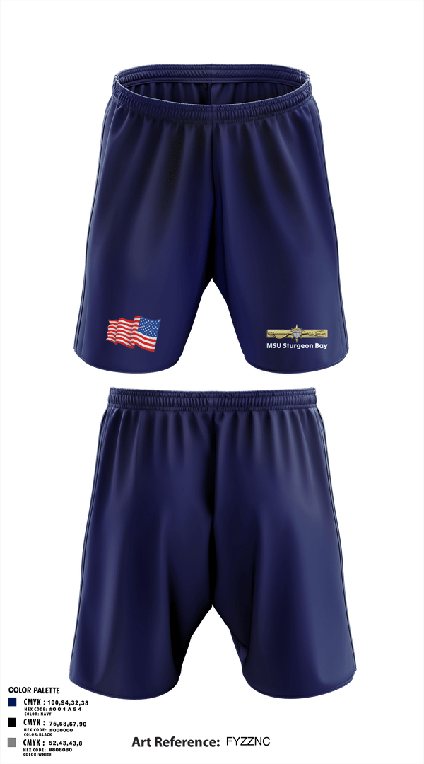 Athletic Shorts With Pockets, MSU Sturgeon Bay, Coast Guard, Teamtime, Team time, sublimation, custom sports apparel, team uniforms, spirit wear, spiritwear, sports uniforms, custom shirts, team store, custom team store, fundraiser sports, apparel fundraiser