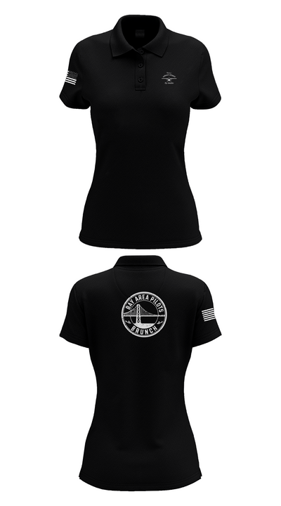 Fly media 62249029 Women's Short Sleeve Performance Polo  - 36
