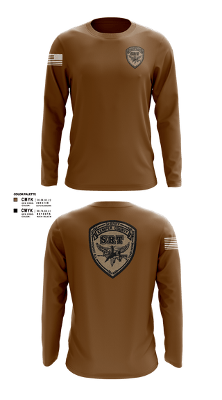 Long Sleeve Performance Shirt, Apache company, 4-6 IN, Army, Teamtime, Team time, sublimation, custom sports apparel, team uniforms, spirit wear, spiritwear, sports uniforms, custom shirts, team store, custom team store, fundraiser sports, apparel fundraiser