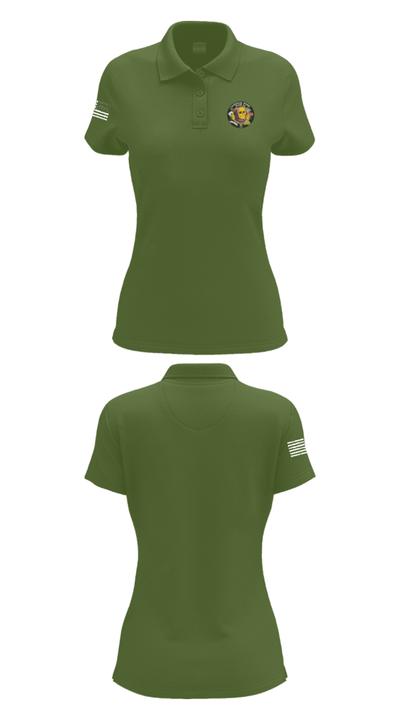 Dutchess County Drug Task Force 69240930 Women's Short Sleeve Performance Polo  - 52
