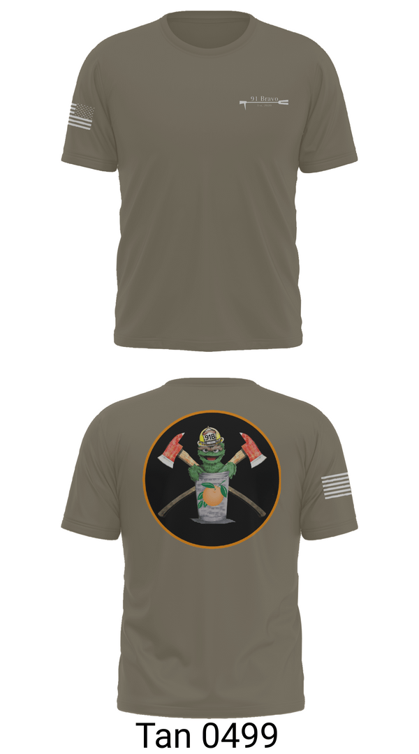 Old School Cotton Feel Shirt, 91 Bravo, Fire Department, Teamtime, Team time, sublimation, custom sports apparel, team uniforms, spirit wear, spiritwear, sports uniforms, custom shirts, team store, custom team store, fundraiser sports, apparel fundraiser