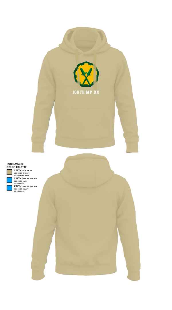 Hoodie, 160th mp bn, Army, Teamtime, Team time, sublimation, custom sports apparel, team uniforms, spirit wear, spiritwear, sports uniforms, custom shirts, team store, custom team store, fundraiser sports, apparel fundraiser