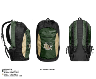 Gear Bag, Jackson Heights Lady Cobra Basketball, Women's Basketball, Teamtime, Team time, sublimation, custom sports apparel, team uniforms, spirit wear, spiritwear, sports uniforms, custom shirts, team store, custom team store, fundraiser sports, apparel fundraiser