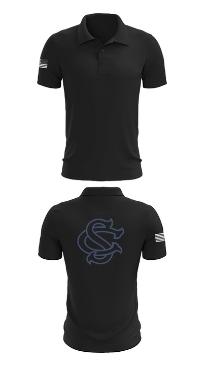 Spring Creek High School Basketball 45989238 Short Sleeve Performance Polo - 28
