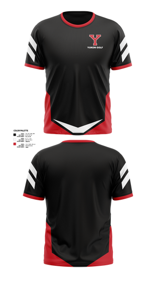 Short Sleeve Performance Shirt, Yukon High School Golf, Golf, Teamtime, Team time, sublimation, custom sports apparel, team uniforms, spirit wear, spiritwear, sports uniforms, custom shirts, team store, custom team store, fundraiser sports, apparel fundraiser