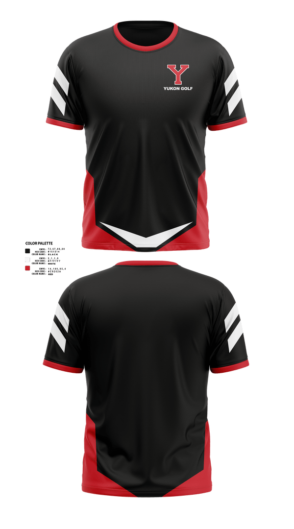 Short Sleeve Performance Shirt, Yukon High School Golf, Golf, Teamtime, Team time, sublimation, custom sports apparel, team uniforms, spirit wear, spiritwear, sports uniforms, custom shirts, team store, custom team store, fundraiser sports, apparel fundraiser