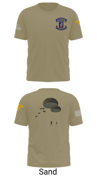 Old School Cotton Feel Shirt, 173rd Airborne Division, Army, Teamtime, Team time, sublimation, custom sports apparel, team uniforms, spirit wear, spiritwear, sports uniforms, custom shirts, team store, custom team store, fundraiser sports, apparel fundraiser