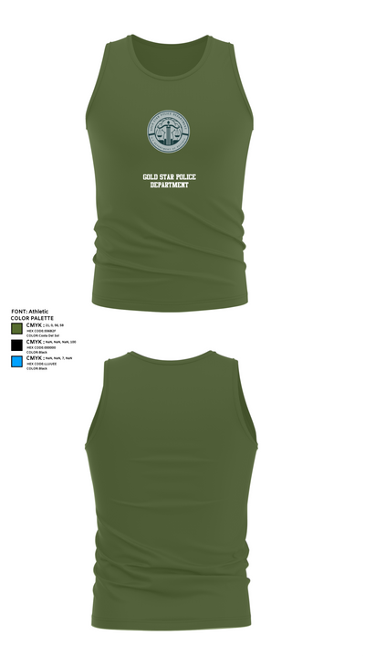 GOLD STAR POLICE DEPARTMENT 55137313 Tank Top - 56