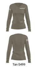 USAREUR-AF 81292805 Women's Long Sleeve V-neck Shirt - 77