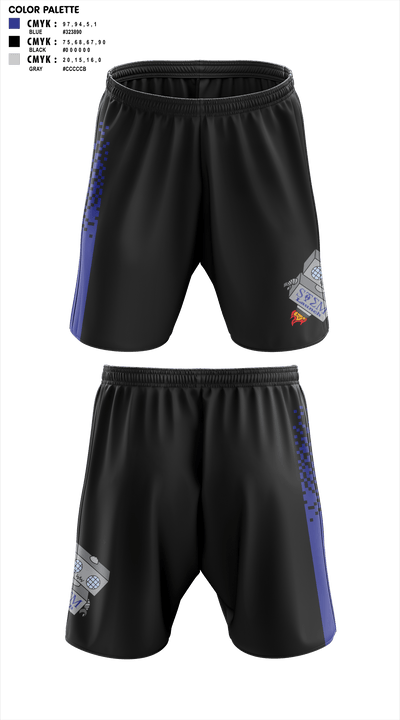 Stem Launch Middle School 10964010 Athletic Shorts With Pockets - 1