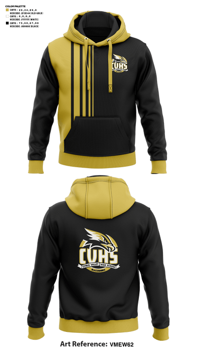 Citrus Valley High School Golf 78856365 Hoodie - 41