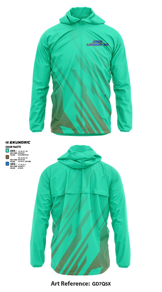 Windbreaker, Zero latency VR, , Teamtime, Team time, sublimation, custom sports apparel, team uniforms, spirit wear, spiritwear, sports uniforms, custom shirts, team store, custom team store, fundraiser sports, apparel fundraiser