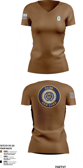 Womens Short Sleeve Vneck Shirt, MSST NY, Coast Guard, Teamtime, Team time, sublimation, custom sports apparel, team uniforms, spirit wear, spiritwear, sports uniforms, custom shirts, team store, custom team store, fundraiser sports, apparel fundraiser