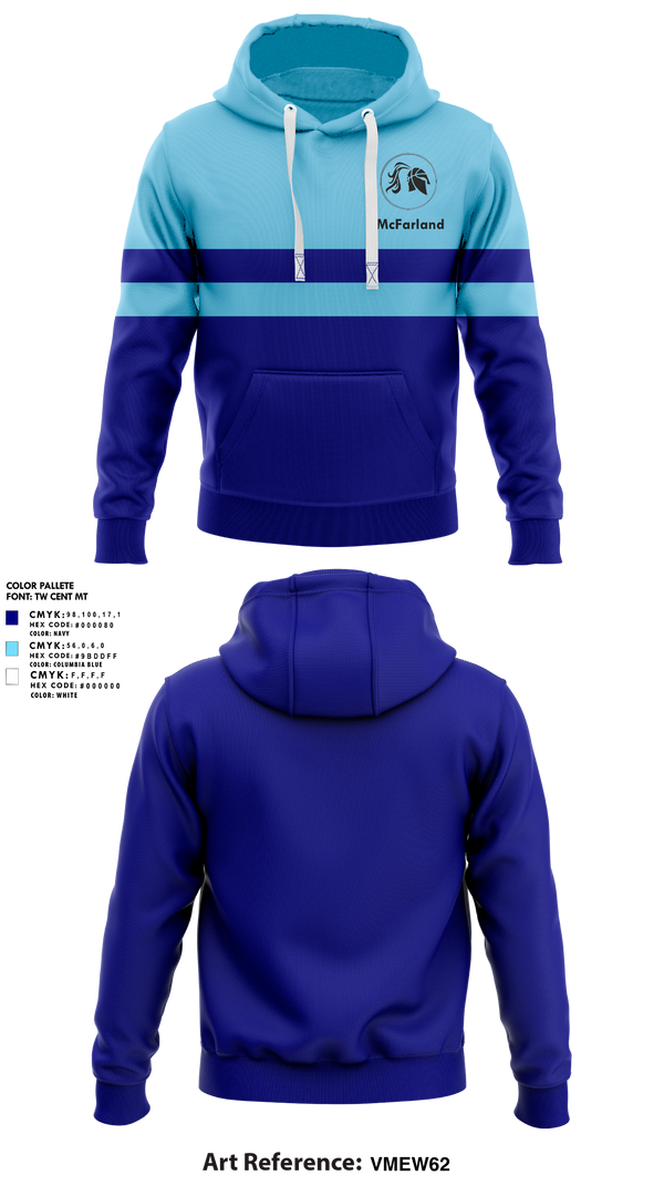 Hoodie, McFarland Girls Basketball, Women's Basketball, Teamtime, Team time, sublimation, custom sports apparel, team uniforms, spirit wear, spiritwear, sports uniforms, custom shirts, team store, custom team store, fundraiser sports, apparel fundraiser