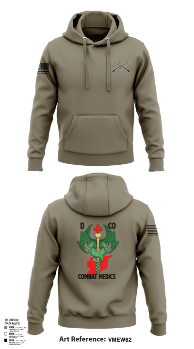 D-co 1-114th 40001496 Hoodie - 127