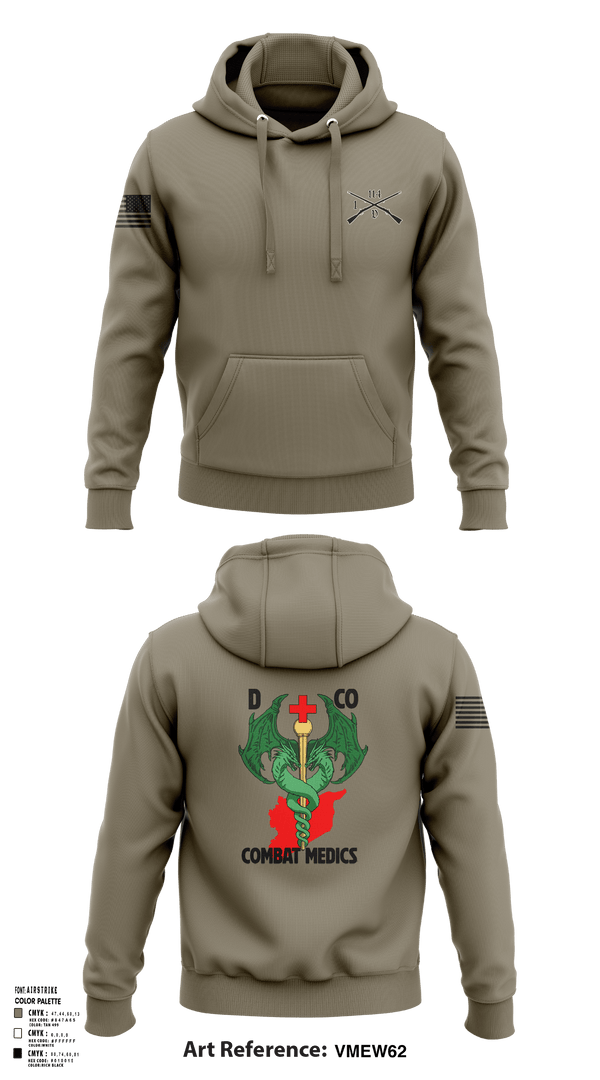 Hoodie, D-co 1-114th, Army, Teamtime, Team time, sublimation, custom sports apparel, team uniforms, spirit wear, spiritwear, sports uniforms, custom shirts, team store, custom team store, fundraiser sports, apparel fundraiser
