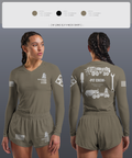 Mx Plt E. Co 2-4 GSAB 4580239 Women's Long Sleeve V-neck Shirt - 1