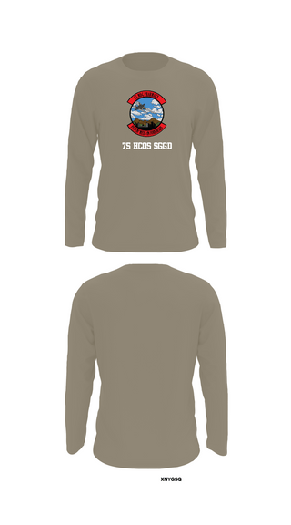 Long Sleeve Performance Shirt, 75 HCOS SGGD, Air Force, Teamtime, Team time, sublimation, custom sports apparel, team uniforms, spirit wear, spiritwear, sports uniforms, custom shirts, team store, custom team store, fundraiser sports, apparel fundraiser