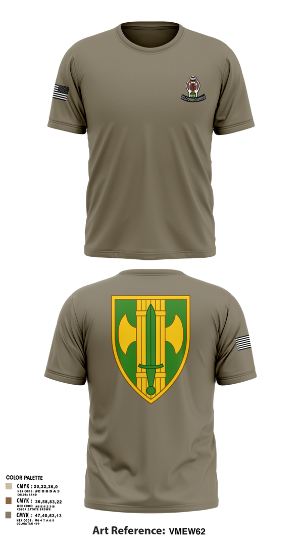 Old School Cotton Feel Shirt, 615th MP CO, , Teamtime, Team time, sublimation, custom sports apparel, team uniforms, spirit wear, spiritwear, sports uniforms, custom shirts, team store, custom team store, fundraiser sports, apparel fundraiser