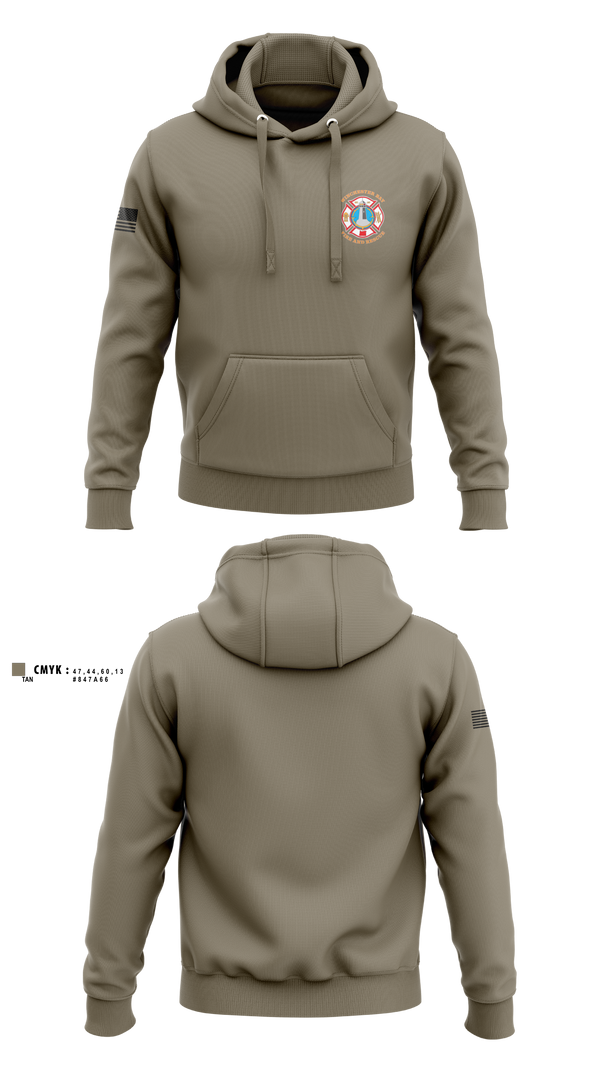 Hoodie, Winchester Bay Fire and Rescue, Fire Department, Teamtime, Team time, sublimation, custom sports apparel, team uniforms, spirit wear, spiritwear, sports uniforms, custom shirts, team store, custom team store, fundraiser sports, apparel fundraiser