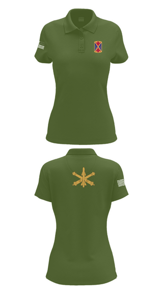 Womens Short Sleeve Performance Polo, 10th Army Air and Missile Command, Army, Teamtime, Team time, sublimation, custom sports apparel, team uniforms, spirit wear, spiritwear, sports uniforms, custom shirts, team store, custom team store, fundraiser sports, apparel fundraiser