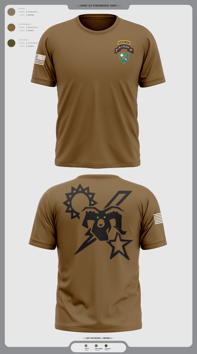 75th Ranger regiment 1725883 Short Sleeve Performance Shirt - 2
