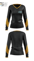 CREW2 62503140 Women's Long Sleeve V-neck Shirt - 1