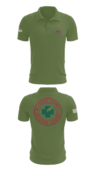Short Sleeve Performance Polo, Bledsoe County Rescue Squad, , Teamtime, Team time, sublimation, custom sports apparel, team uniforms, spirit wear, spiritwear, sports uniforms, custom shirts, team store, custom team store, fundraiser sports, apparel fundraiser
